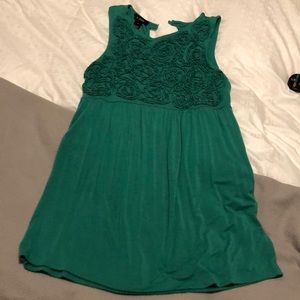 Embellished and flowy sleeveless top